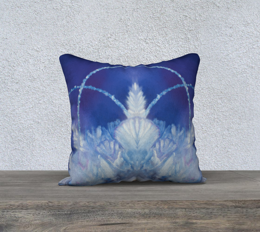 Housse de coussin 18 x 18 po - Fille de Lune