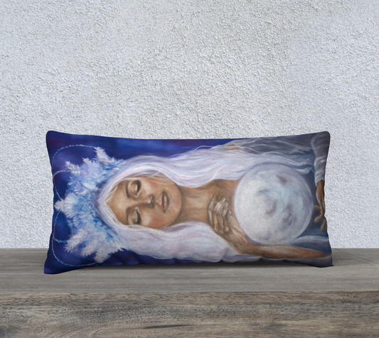 Housse de coussin 12x24 po - Fille de Lune